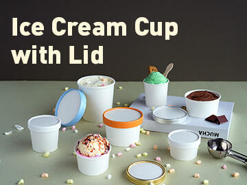 Envases de papel para helado multifuncionales