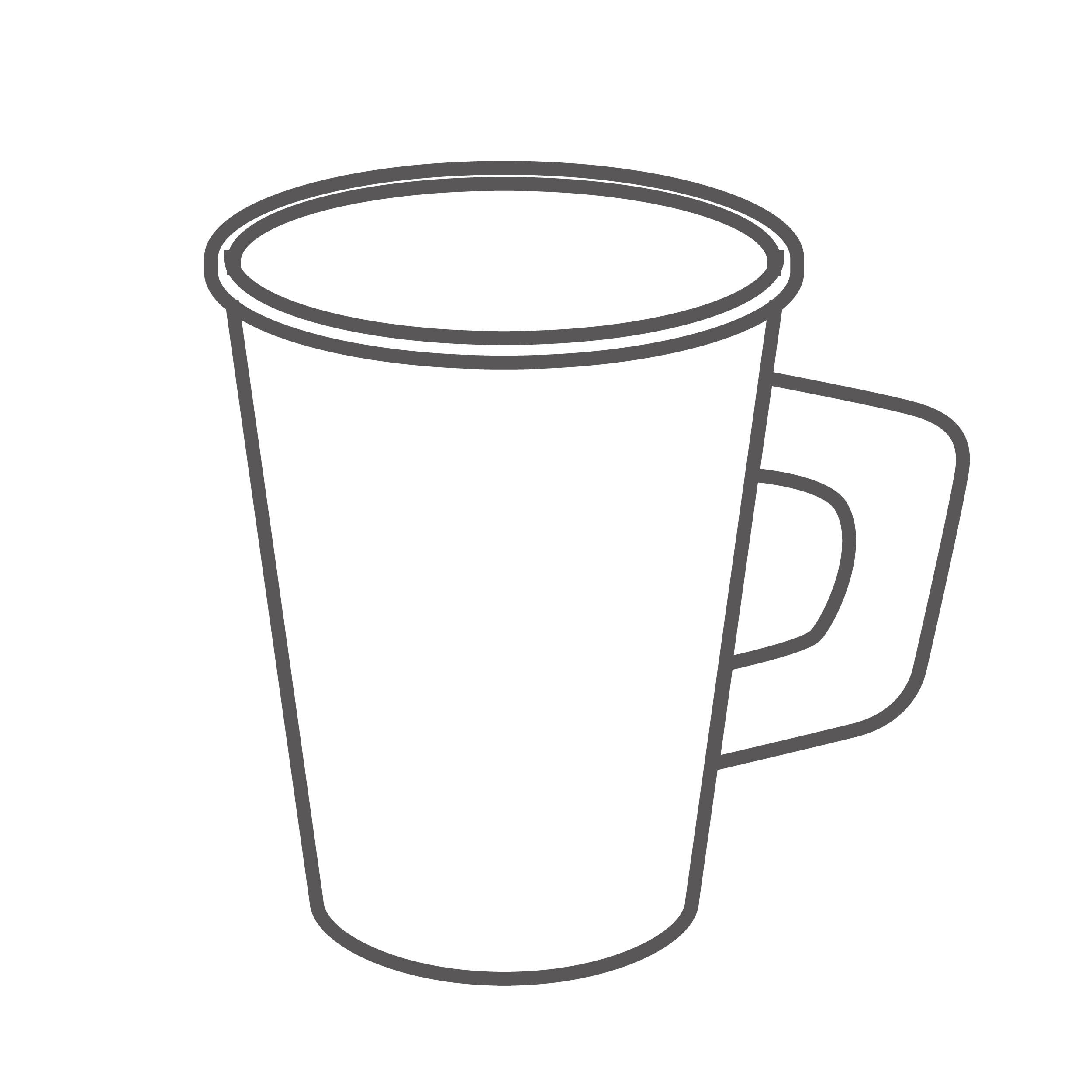 VASOS DE PAPEL CON ASA